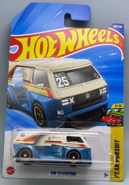 Hot Wheels 2025 #200/250 VW T3 Custom, blue/beige