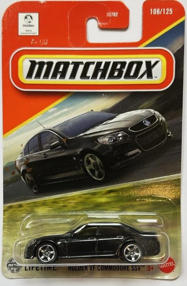 Matchbox 2025 #106/100 Holden VF Commodore SSV, black