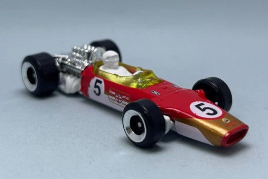 Hot Wheels 2025 #193/250 '67 Lotus TYPE 49, NEW/LOOSE, red