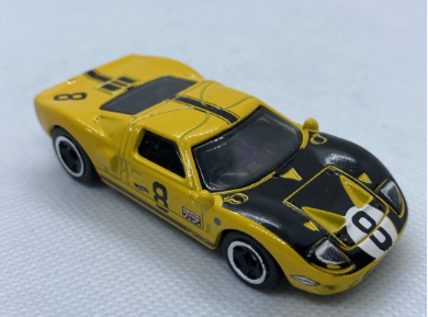 Hot Wheels 2024 #012/250 Ford GT40, NEW/LOOSE, yellow (Kroger exclusive)