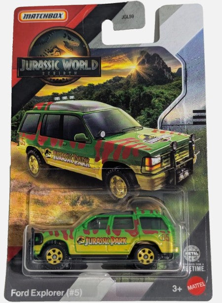 Matchbox 2025 Jurassic World: Rebirth, Ford Explorer #5