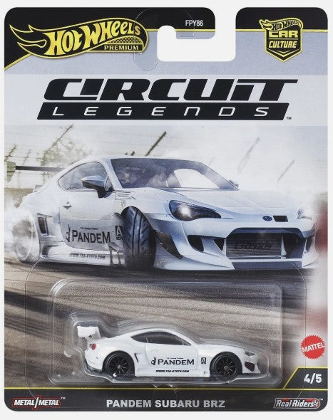 Hot Wheels 2025 Premium Circuit Legends 4/5 Pandem Subaru BRZ