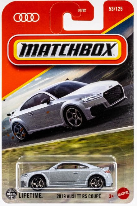 Matchbox 2025 #053/125 2019 Audi TT RS Coupe, silver