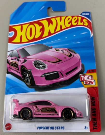 Hot Wheels 2025 #220/250 Porsche 911 GT3 RS, pink