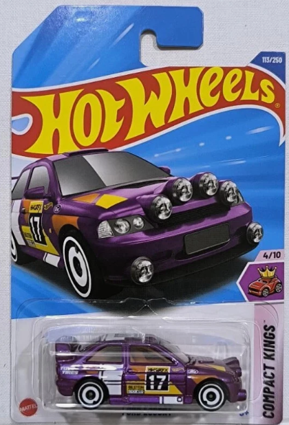 Hot Wheels 2025 #113/250 Ford Escort, purple
