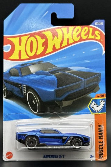 Hot Wheels 2025 #207/250 Ravenger S/T, blue