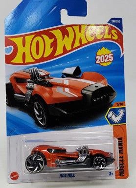Hot Wheels 2025 #218/250 Mod MIll, burnt orange