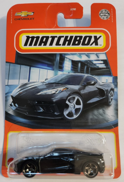 Matchbox 2022 #020/100 2020 Corvette, black