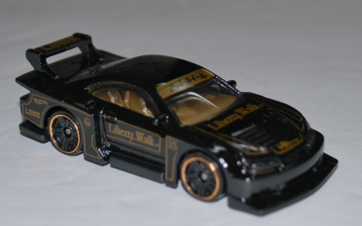 Hot Wheels 2023 #017/250 LB Super Silhouette Nissan Silvia (S15), NEW/LOOSE, black
