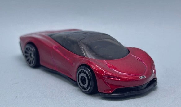 Hot Wheels 2025 #209/250 McLaren Speedtail, NEW/LOOSE, burgundy
