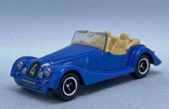 Matchbox 2025 #081/125 Morgan Plus Four, NEW/LOOSE, blue