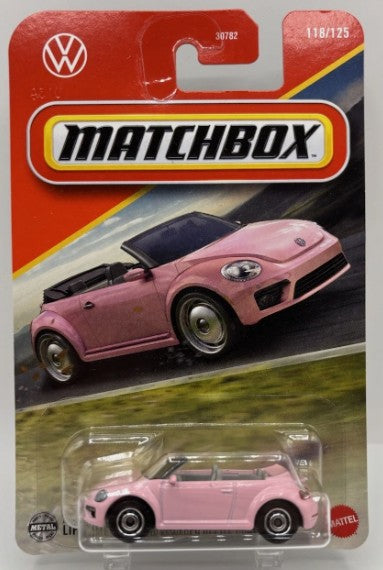 Matchbox 2025 #118/125 2019 Volkswagen Beetle Convertible, pink