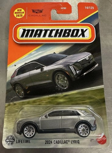 Matchbox 2025 #014/125 2024 Cadillac Lyriq, grey