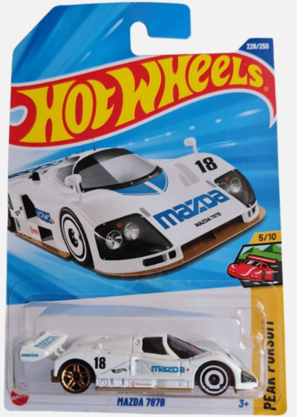 Hot Wheels 2025 #226/250 Mazda 787B, white