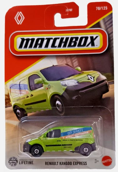 Matchbox 2025 #070/100 Renault Kangoo Express, green