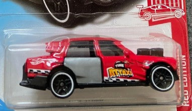 Hot Wheels 2018 Time Attaxi, TARGET RED EDITION, NEW/LOOSE, red