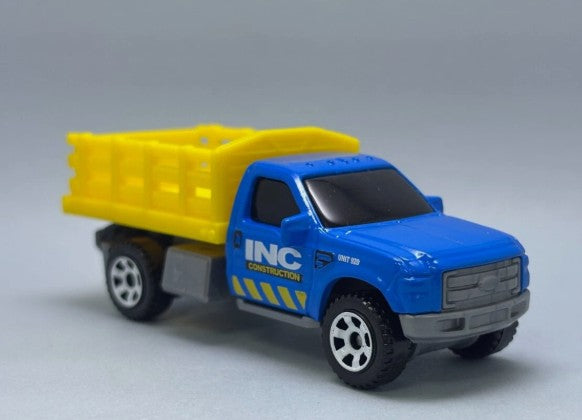 Matchbox 2025 #095/125 Ford F-350 Stake Bed Truck, NEW/LOOSE, blue