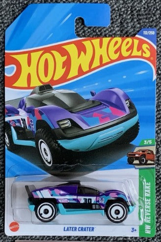 Hot Wheels 2025 #112/250 Later Crater, purple