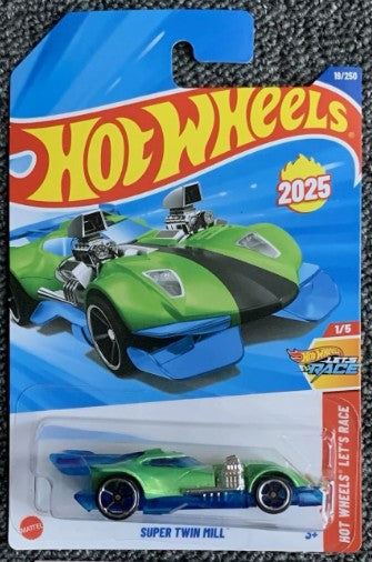 Hot Wheels 2025 #019/250 Super Twin Mill, green