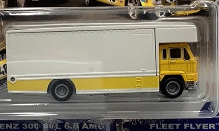 Hot Wheels Fleet Flyer from Team Transport set #39 (hauler only), NEW/LOOSE, white and yellow