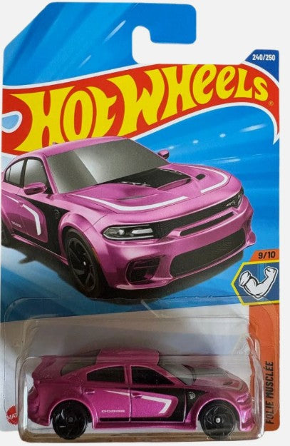 Hot Wheels 2025 #240/250 '20 Dodge Charger Hellcat, pink