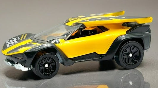 Hot Wheels 2025 #171/250 Amaru GTC, NEW/LOOSE, yellow