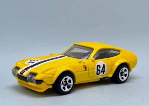 Hot Wheels 2025 #222/250 Ferrari 365 GTB4 Competizione, NEW/LOOSE, yellow