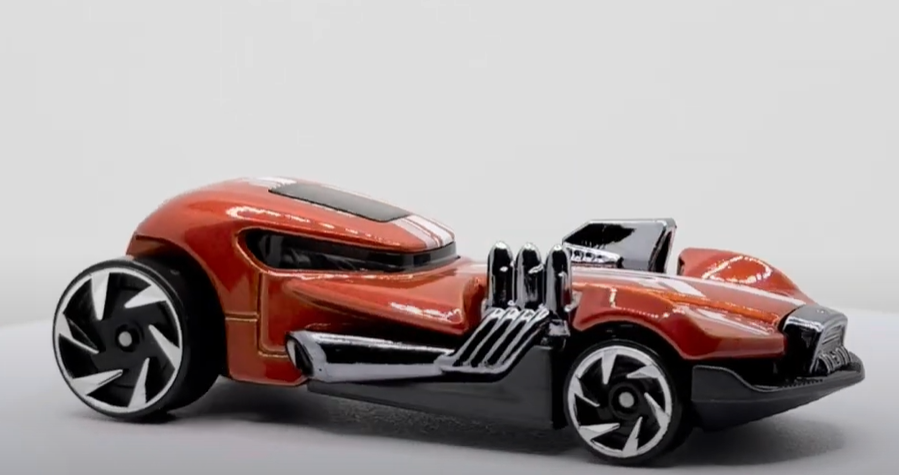 Hot Wheels 2025 #218/250 Mod MIll, NEW/LOOSE, burnt orange