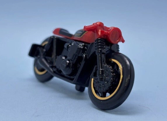 Hot Wheels 2025 #150/250 Honda CB750 Cafe', NEW/LOOSE, red