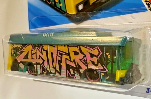 Hot Wheels 2025 #088/250 Ain't Fare, NEW/LOOSE, metallic teal