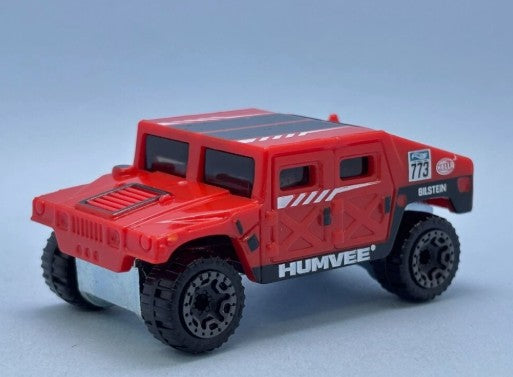 Hot Wheels 2025 #055/250 Humvee, NEW/LOOSE, red