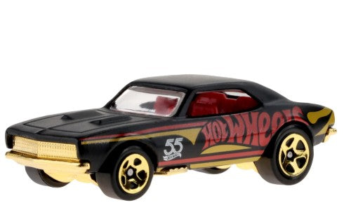 Hot Wheels 2023 55th Anniversary Mix B 6/6 '67 Camaro, NEW/LOOSE, black