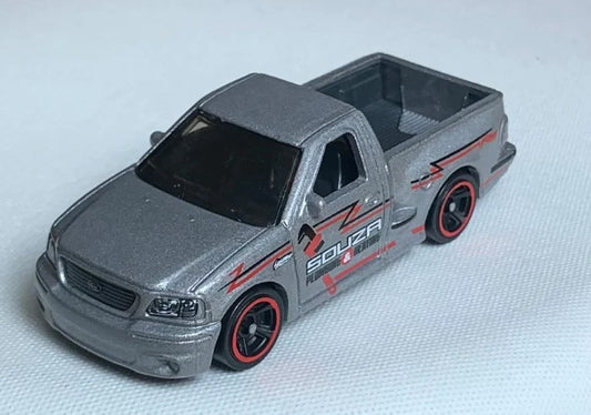 Hot Wheels 2024 #210/250 '99 Ford F-150 SVT Lightning, NEW/LOOSE, silver