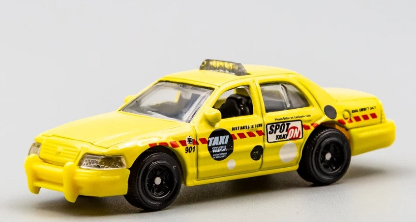 Matchbox 2020 Retro Series 2006 Ford Crown Victoria (taxi), NEW/LOOSE, pale yellow