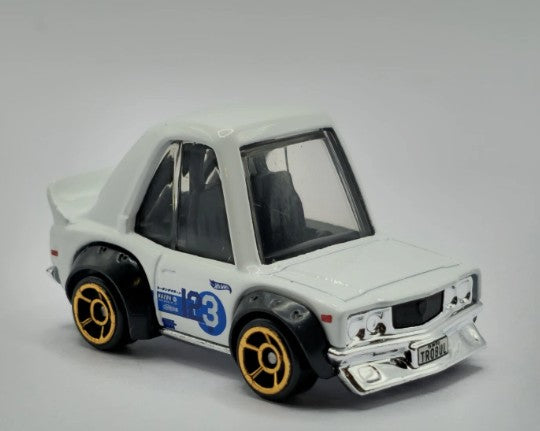 Hot Wheels 2024 #156/250 Mazda RX-3 (Tooned), NEW/LOOSE, white