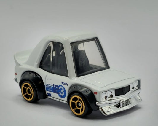 Hot Wheels 2024 #156/250 Mazda RX-3 (Tooned), NEW/LOOSE, white