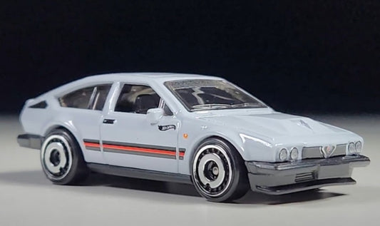 Hot Wheels 2024 #098/250 Alfa Romeo GTV6 3.0, NEW/LOOSE, grey