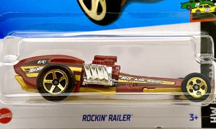 Hot Wheels 2024 #075/250 Rockin' Railer, NEW/LOOSE, red