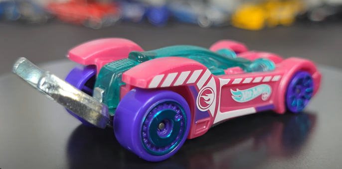 Hot Wheels 2024 #072/250 Tooligan, TREASURE HUNT, NEW/LOOSE, pink