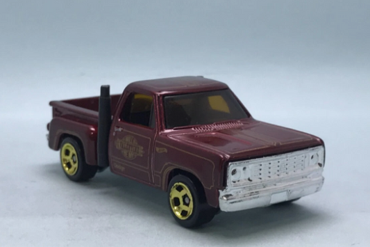 Hot Wheels 2024 #053/250 '78 Dodge Li'l Red Express Pickup, NEW/LOOSE, dark red