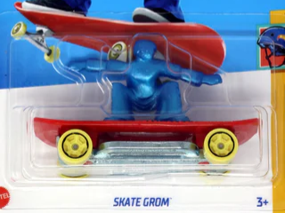 Hot Wheels 2024 #016/250 Skate Grom, NEW/LOOSE, red