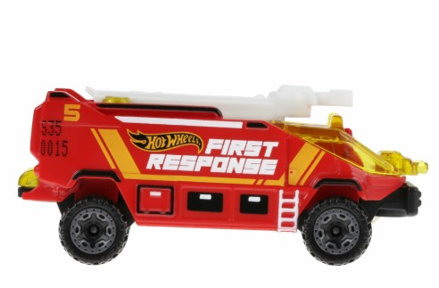 Hot Wheels 2024 #009/250 Runway Res-Q, NEW/LOOSE, red