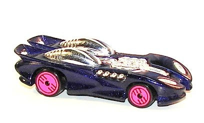 Hot Wheels 1994 #248 Splittin' Image 2, NEW/LOOSE, metallic dark purple (chrome windows, pink UH)