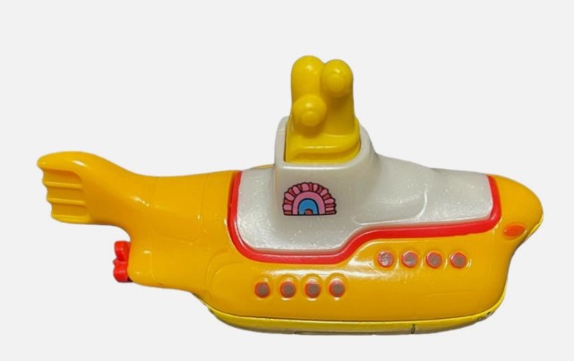 Hot Wheels 2023 #127/250 The Beatles Yellow Submarine, NEW/LOOSE, yellow