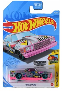 Hot Wheels 2021 #044/250 '80 El Camino, ZAMAC (imperfect card)