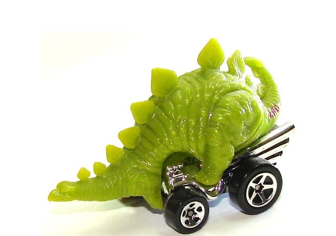 Hot Wheels 1995 #345 Speed-A-Saurus, NEW/LOOSE, green/5SP
