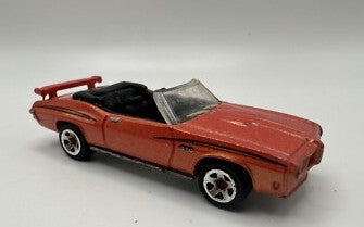 Hot Wheels 2008 #029/196 '70 Pontiac GTO, NEW/LOOSE, metallic dark red