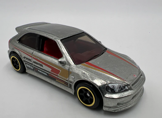 Hot Wheels '99 Honda Civic Type R from ZAMAC Themed 6-pack, NEW/LOOSE, ZAMAC