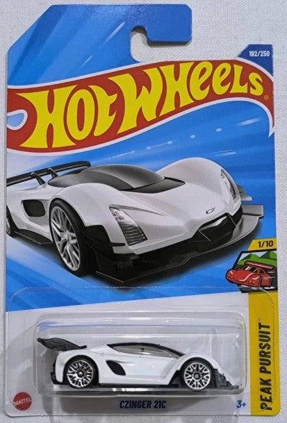 Hot Wheels 2025 #192/250 Czinger 21C, white