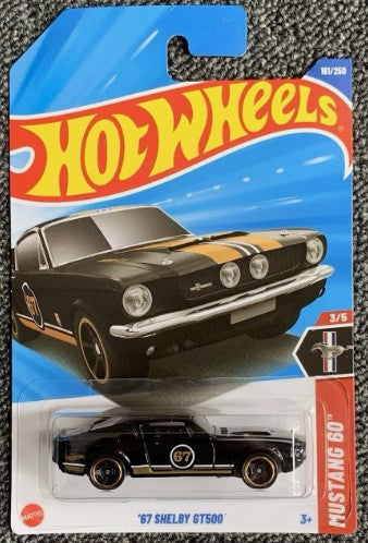Hot Wheels 2025 #161/250 '67 Shelby GT500, black